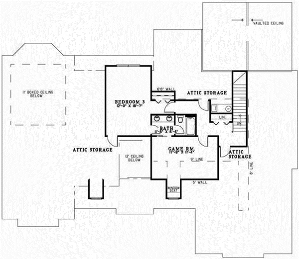 Upper/Second Floor Plan: 12-241
