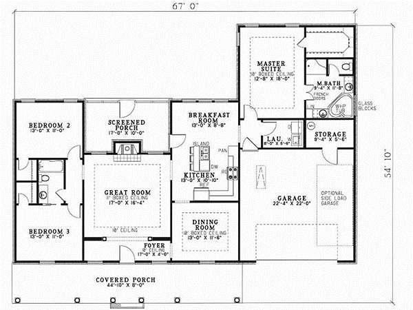 Main Floor Plan: 12-248