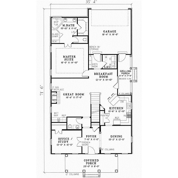 Main Floor Plan: 12-253