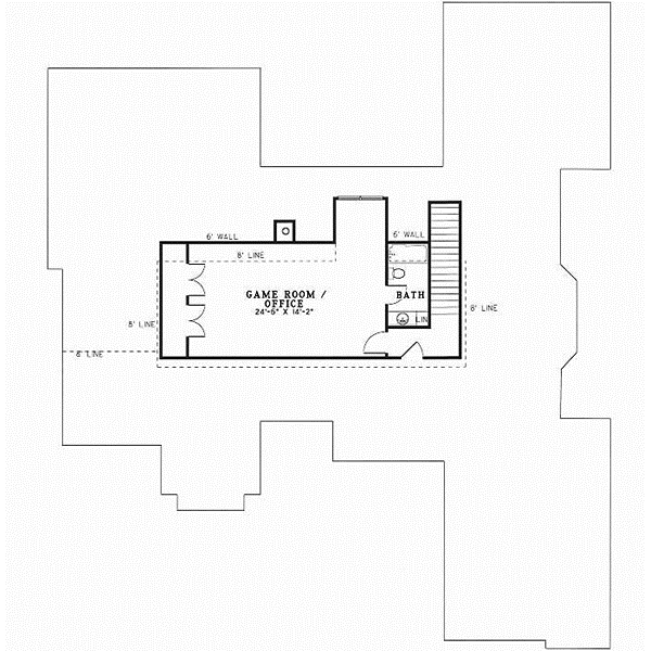 Upper/Second Floor Plan: 12-257