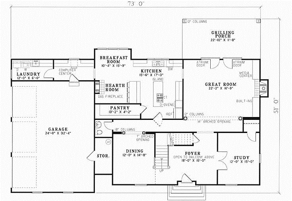 Main Floor Plan: 12-258