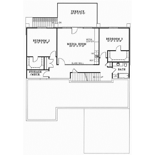 Lower Floor Plan: 12-259