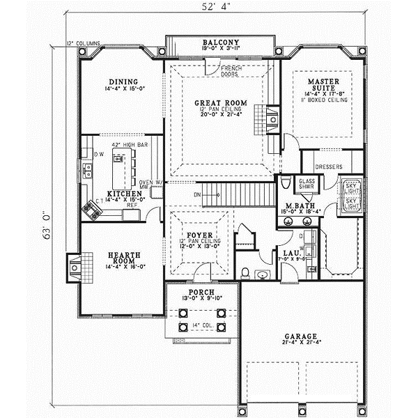 Main Floor Plan: 12-259