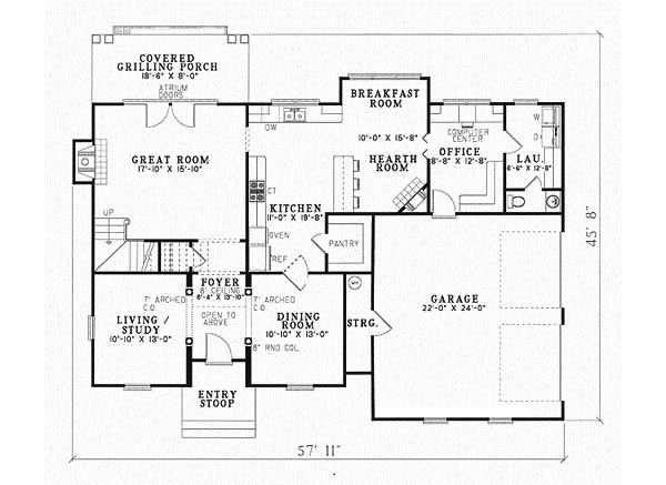 Main Floor Plan: 12-262