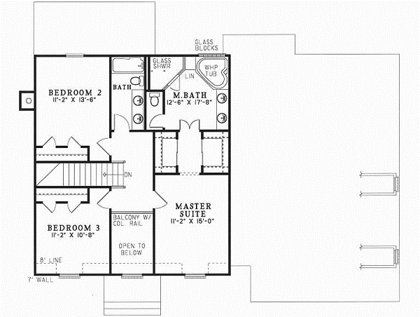 Upper/Second Floor Plan: 12-262
