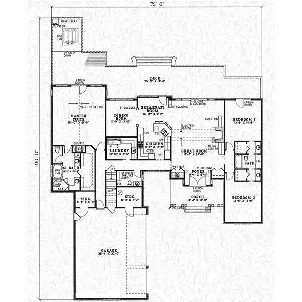 Main Floor Plan: 12-263