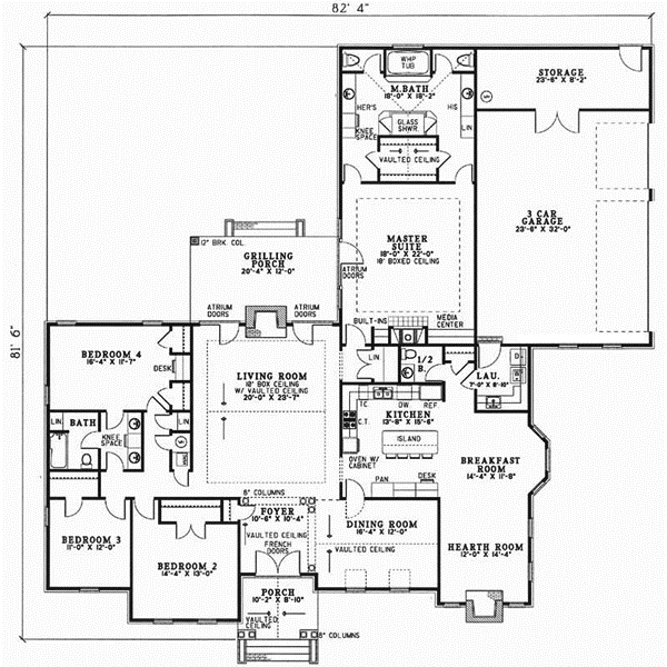 Main Floor Plan: 12-266