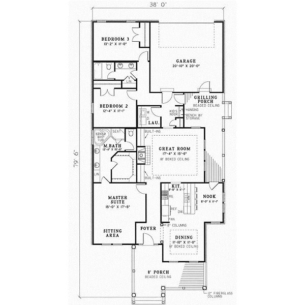 Main Floor Plan: 12-268