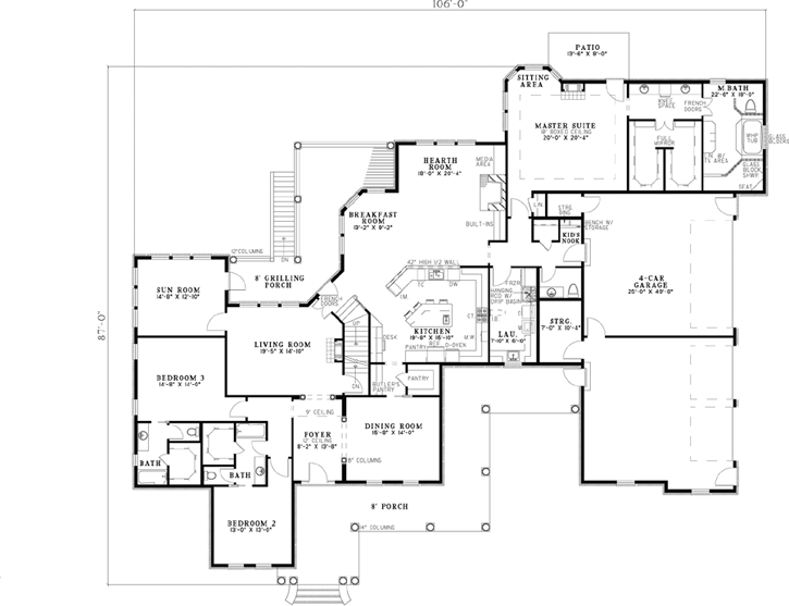 Main Floor Plan: 12-271