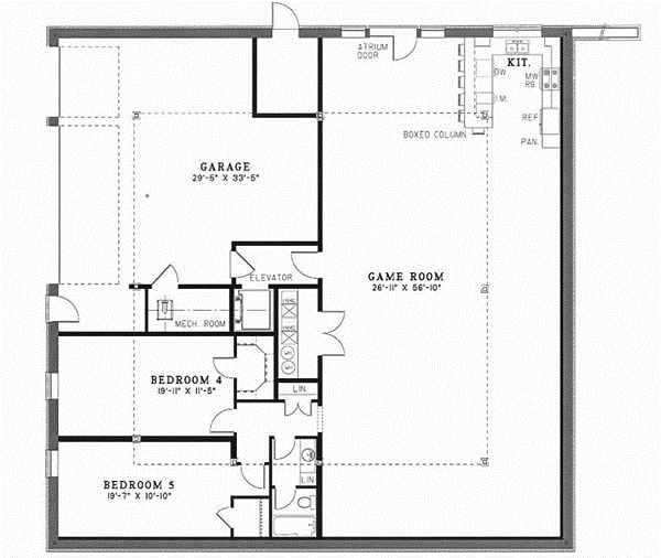 Lower Floor Plan:12-272