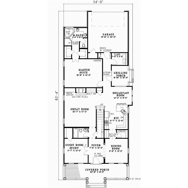 Main Floor Plan: 12-273
