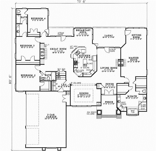 Main Floor Plan: 12-274