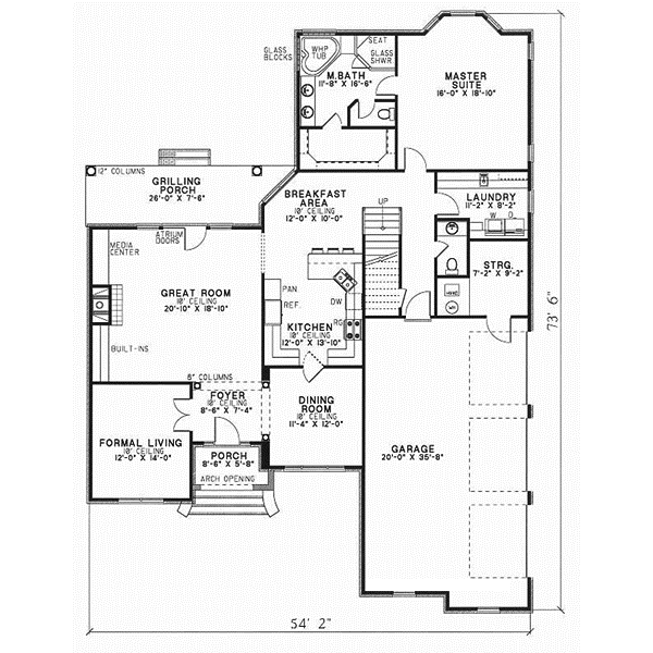 Main Floor Plan: 12-277
