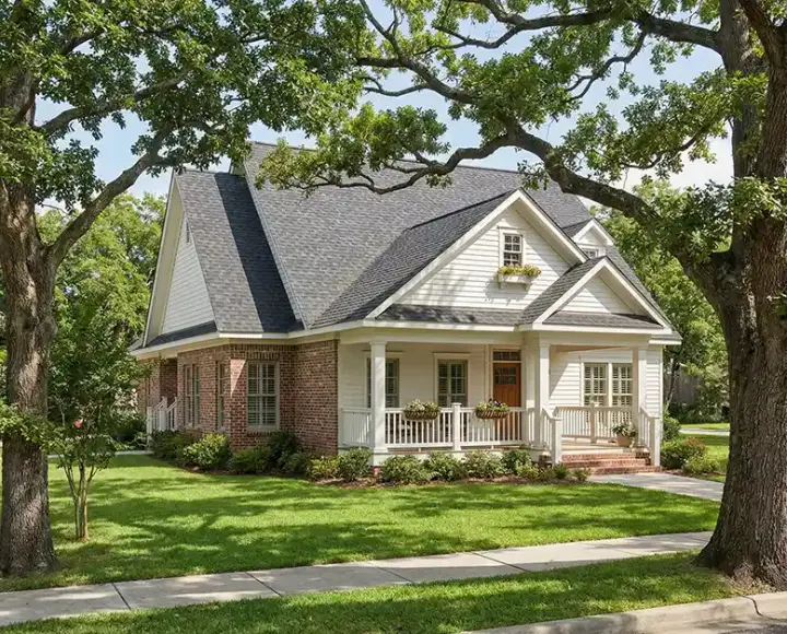 Southern house plans 12-279 - front exterior, 1,966 sq ft, 3 bed, 2 bath house plans | Monster House Plans