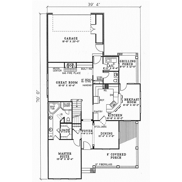 Main Floor Plan: 12-280