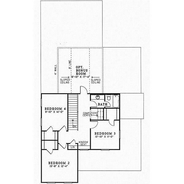 Upper/Second Floor Plan: 12-280