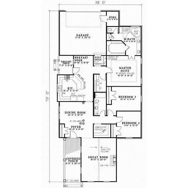Main Floor Plan: 12-281