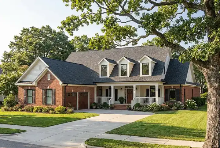 Southern house plans 12-282 - front exterior, 2,777 sq ft, 4 bed, 2 bath house plans | Monster House Plans