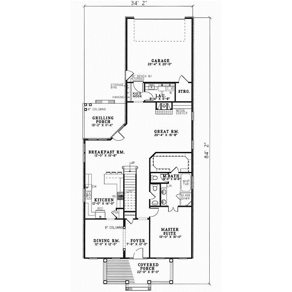 Main Floor Plan: 12-285