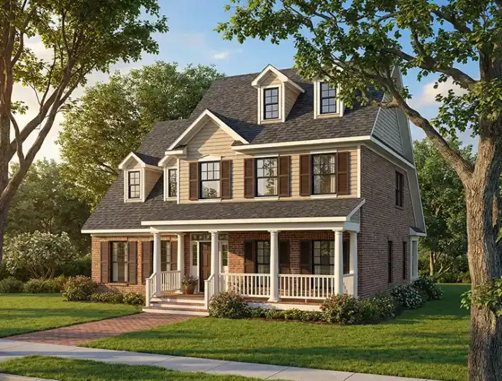 Southern house plans 12-286 - front exterior, 2,279 sq ft, 3 bed, 2 bath house plans | Monster House Plans