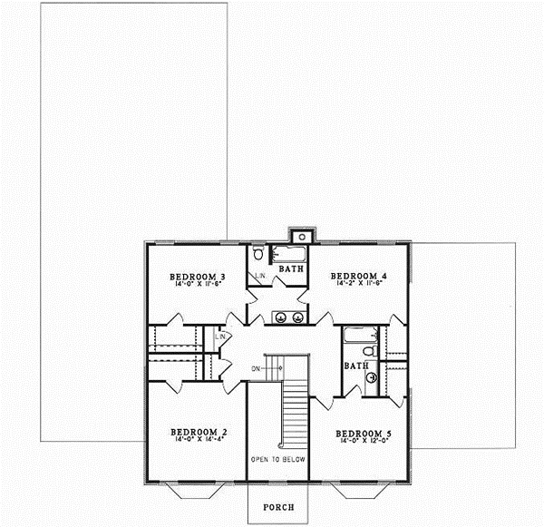 Upper/Second Floor Plan: 12-288