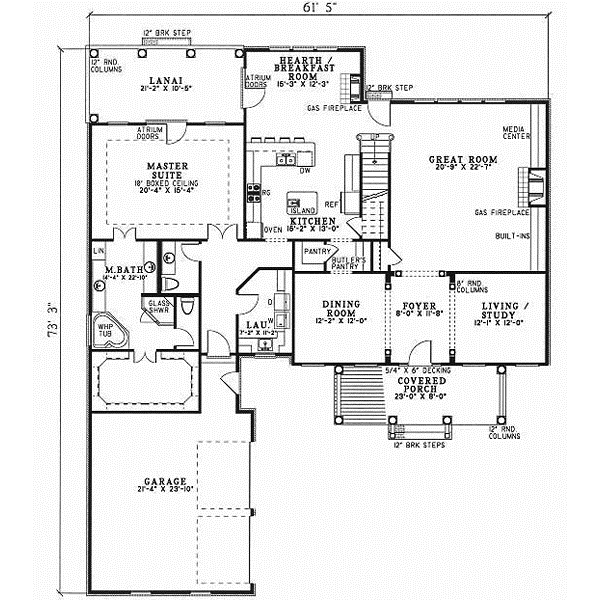 Main Floor Plan: 12-290