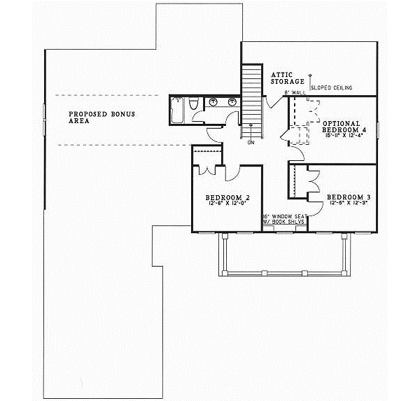 Upper/Second Floor Plan: 12-290