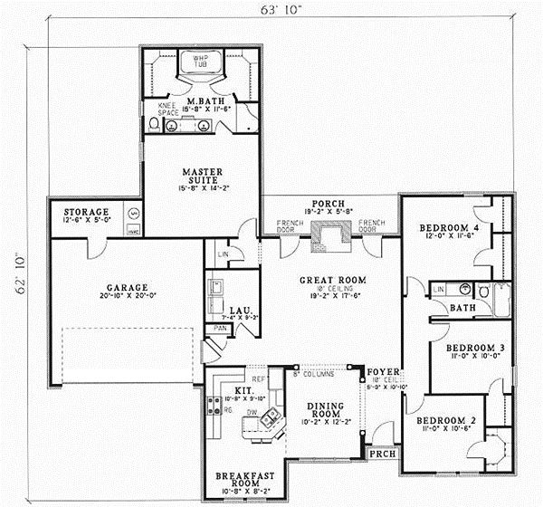 Main Floor Plan: 12-291