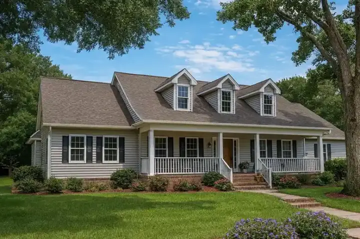 Southern house plans 12-295 - front exterior, 2,388 sq ft, 4 bed, 2 bath house plans | Monster House Plans