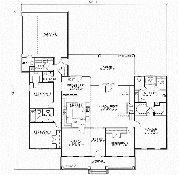 Main Floor Plan: 12-295