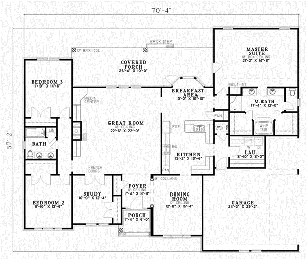 Main Floor Plan: 12-298