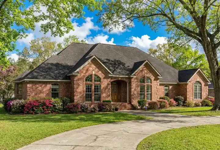 European house plans 12-299 - front exterior, 2,742 sq ft, 3 bed, 2 bath house plans | Monster House Plans