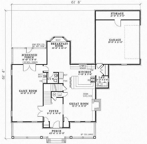 Main Floor Plan: 12-300