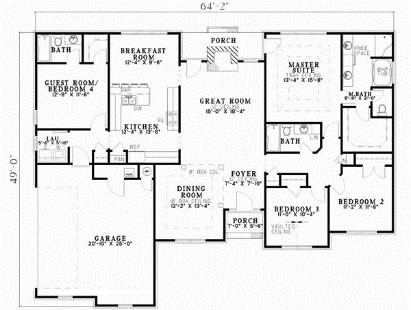 Main Floor Plan: 12-304