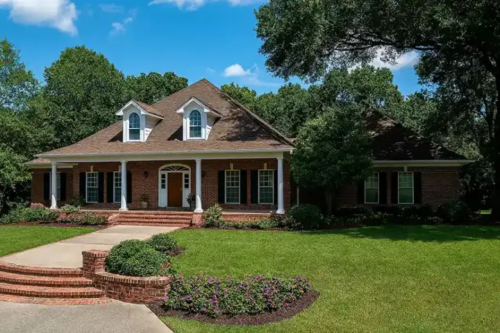 Southern house plans 12-309 - front exterior, 3,474 sq ft, 4 bed, 5 bath house plans | Monster House Plans