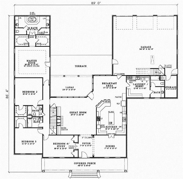 Main Floor Plan: 12-309