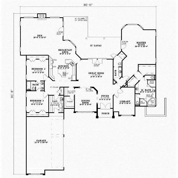 Main Floor Plan: 12-310