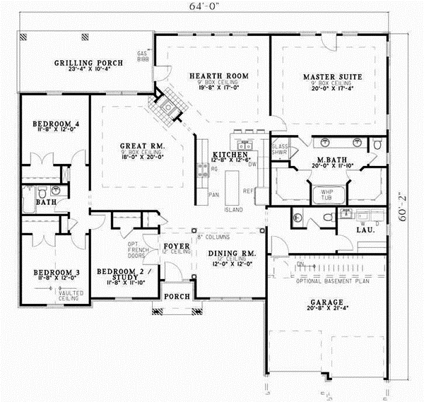 Main Floor Plan: 12-315