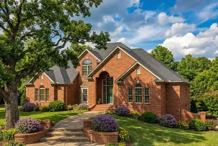 European house plans 12-325 - front exterior, 3,947 sq ft, 4 bed, 4 bath house plans | Monster House Plans
