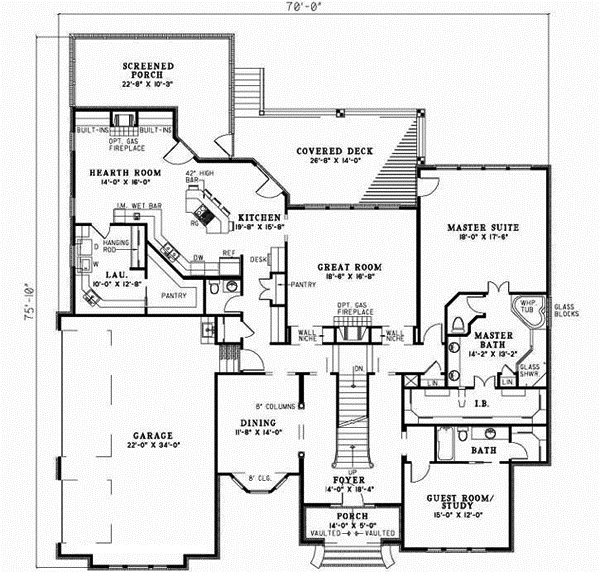 Main Floor Plan: 12-325