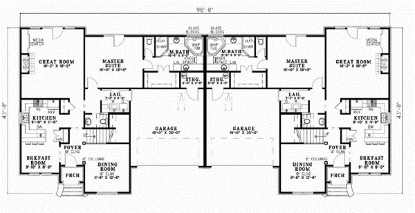 Main Floor Plan: 12-332