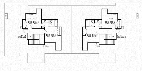 Upper/Second Floor Plan: 12-332