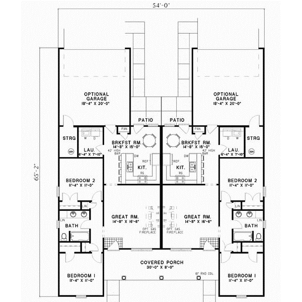 Main Floor Plan: 12-333