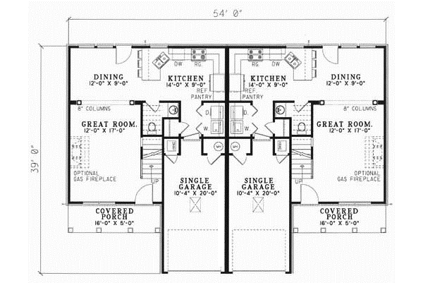 Main Floor Plan: 12-335