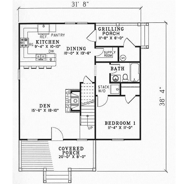Main Floor Plan: 12-336
