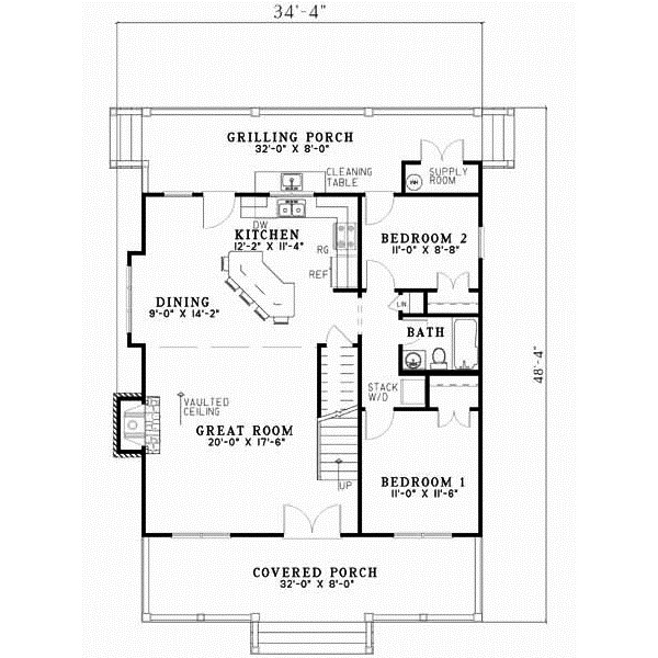 Main Floor Plan: 12-337