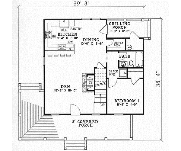 Main Floor Plan: 12-338