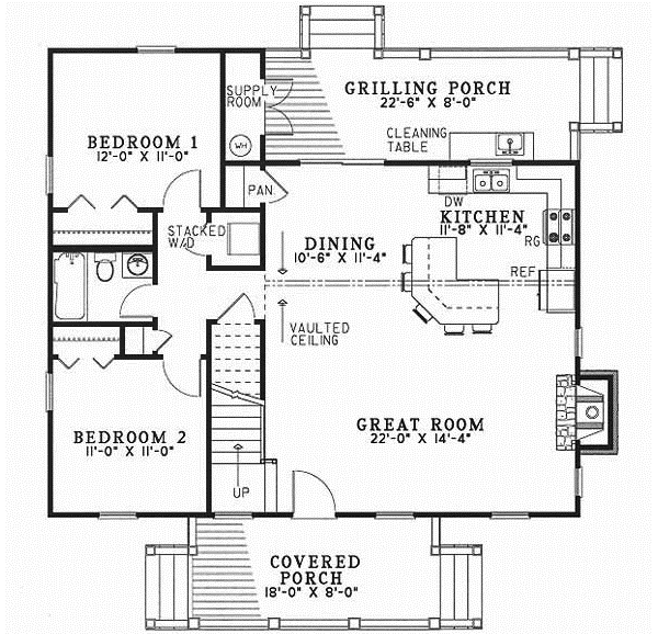 Main Floor Plan: 12-341
