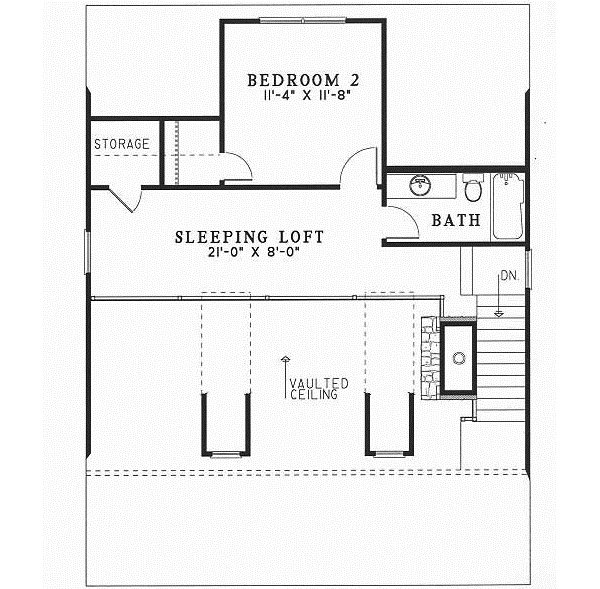 Upper/Second Floor Plan:12-342