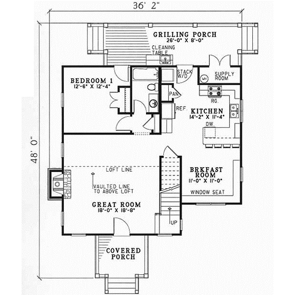 Main Floor Plan: 12-344